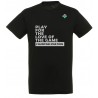 T-shirt coton homme Play for the love of the game